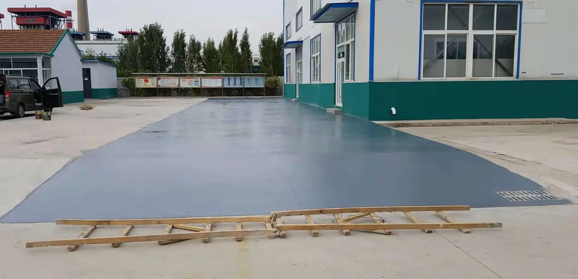 車間廠房地坪漆修補翻新